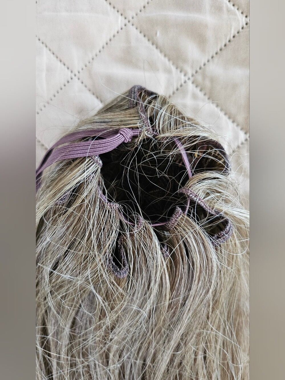 Hair piece, i believe the color may be ash blonde or a light brown. - Picture 4 of 6